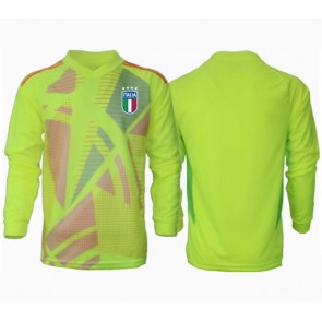 Italija Golmanski Domaci Dres EP 2024 Dugim Rukavima